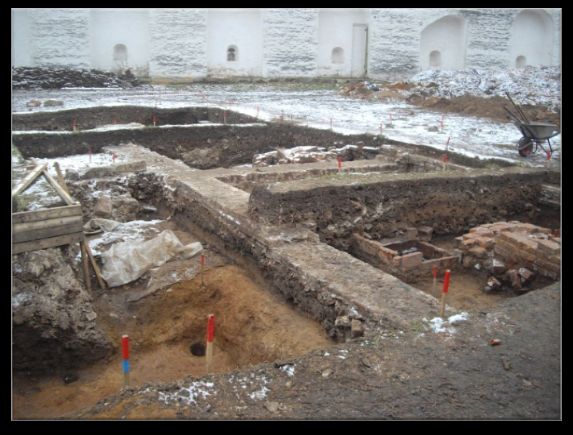 Рис.4. Результат археологических раскопок &#171;Старого дворца&#187;