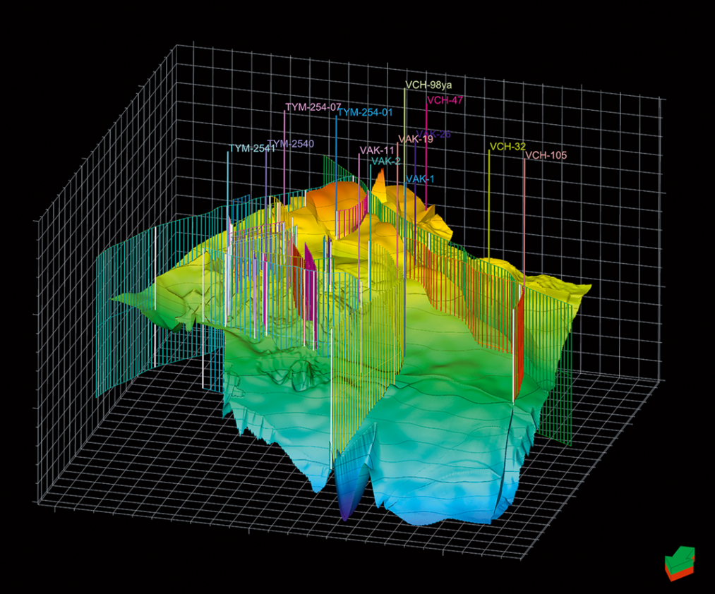 Рис. 1. Пример цифровой геологической модели <a href="https://www.gazprom-neft.ru/img/sibneft/154p/14-big.png" target="_blank">Источник</a>