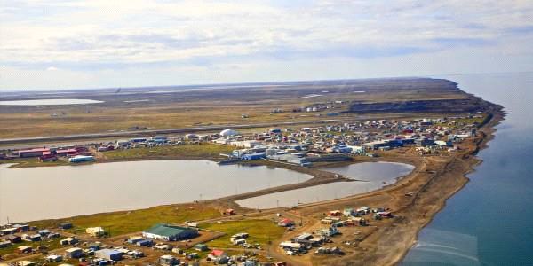 Рис.&nbsp;7. Город Уткиагвик&nbsp;– самый северный населенный пункт на Аляске, ранее известный как Барроу (фото любезно предоставлено Википедией)
