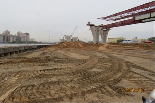 Инженерно-геологические процессы и явления при создании искусственных территорий в Невской губе