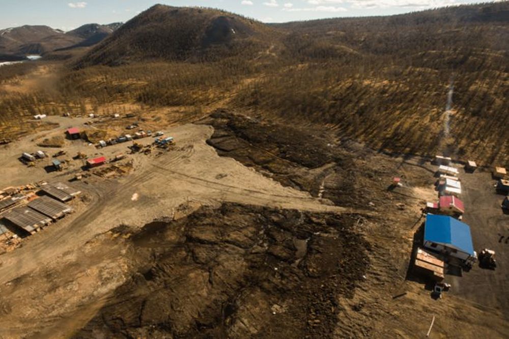 Современные криоэкологические условия освоения рудного золотосурьмяного месторождения Кючус (Северо-Восточная Якутия)