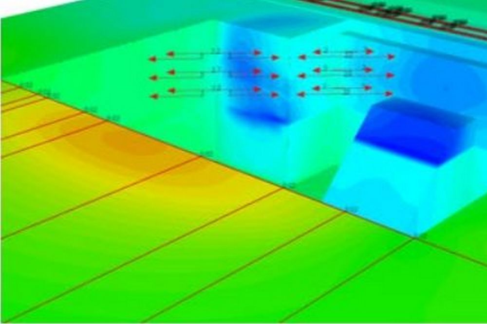 Трехмерный конечноэлементный анализ строительства глубокого котлована и оценка реакции грунта