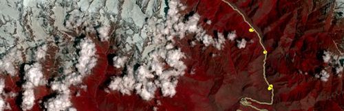 Анализ порогового соотношения интенсивности и длительности осадков для возникновения оползней в верховьях долины реки Алакнанда