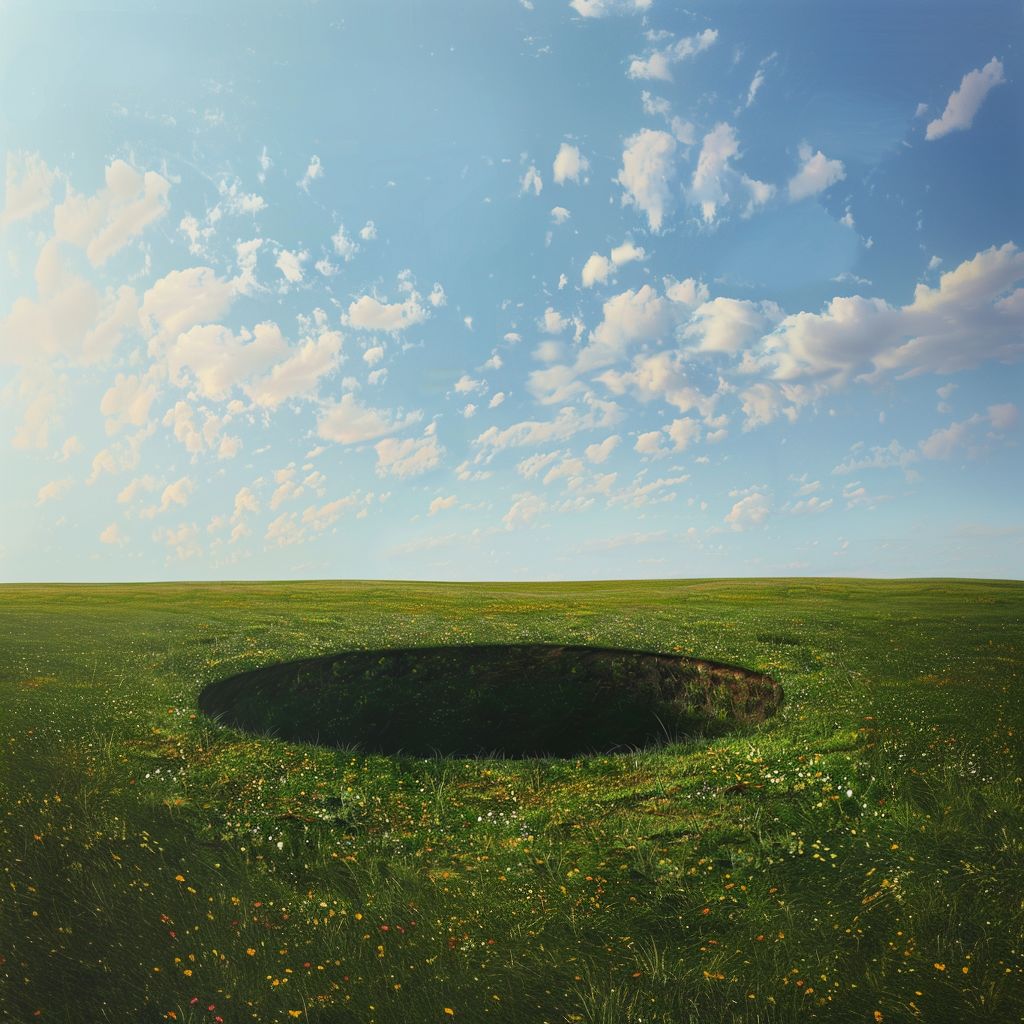 Почему поле провалилось, могут ли уйти под землю дома в Ростовской области