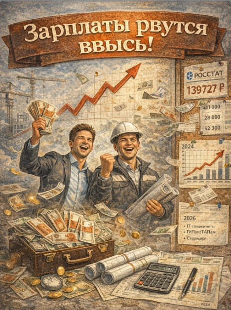Зарплаты рвутся ввысь?